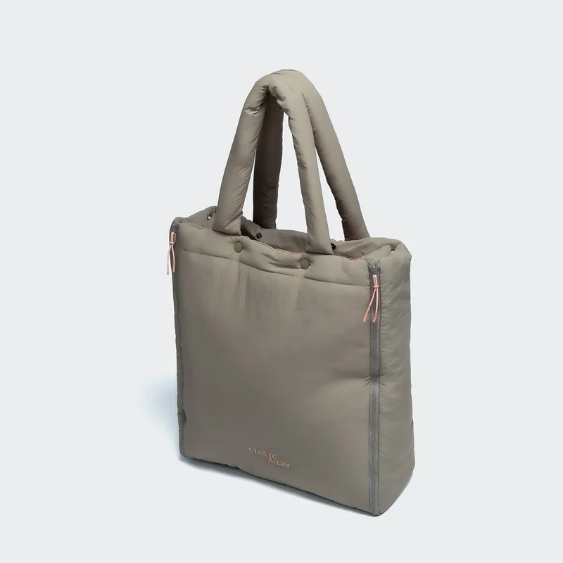 Hundereisebett & Tote Bag AKTIV Puffer Dark Grey/Khaki