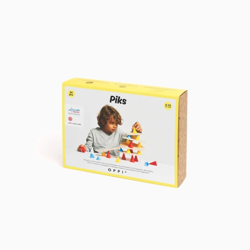 Kreatives Geschicklichkeitsspiel PIKS SMALL KIT 24tlg. für Kinder von OPPI