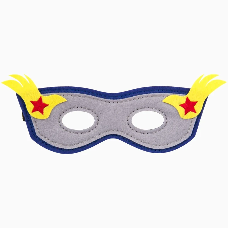 Maske SUPERHELD 6er-Set für Kinder von Gloabal Affairs