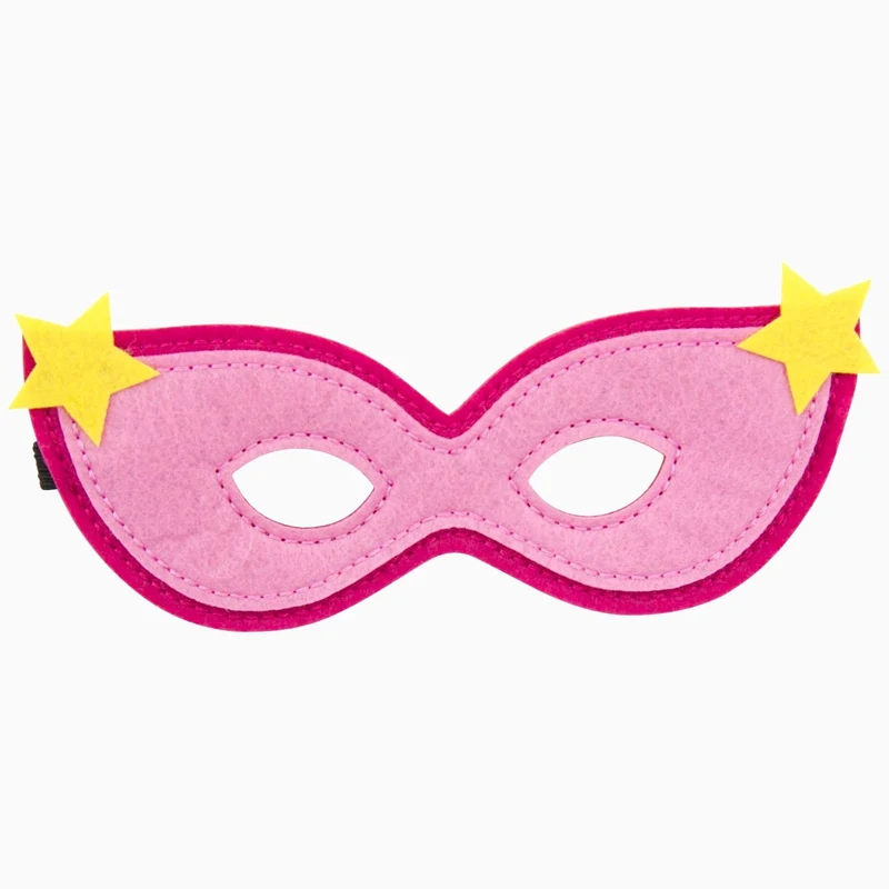 Maske SUPERHELD 6er-Set für Kinder von Gloabal Affairs