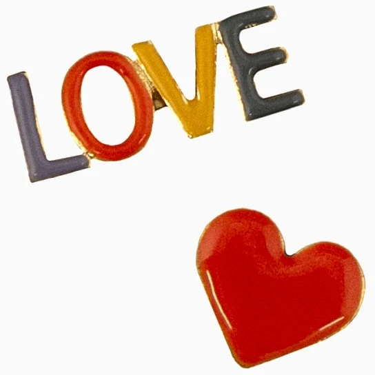 Haarnadel LOVE 2er-Set für Kinder von Gloabal Affairs