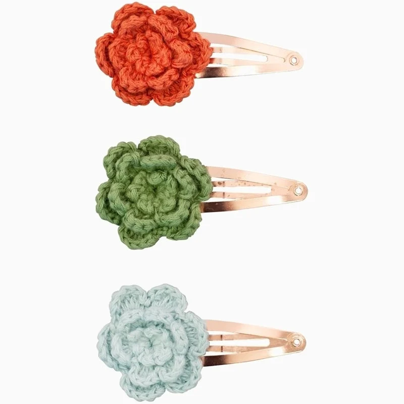 Haarclips BLUMEN 3er-Set für Kinder von Gloabal Affairs