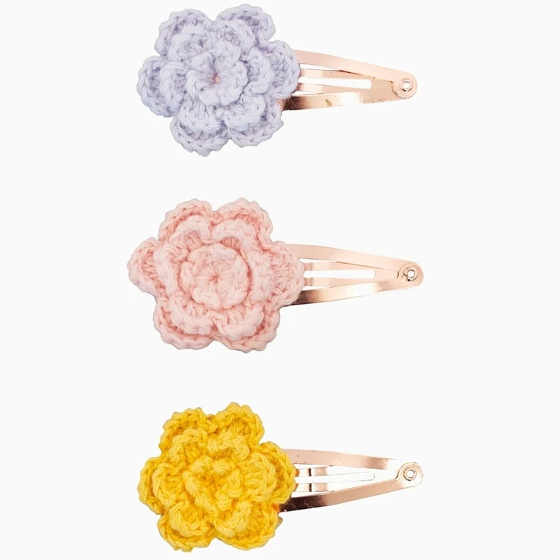 Haarclips BLUMEN 3er-Set für Kinder von Gloabal Affairs