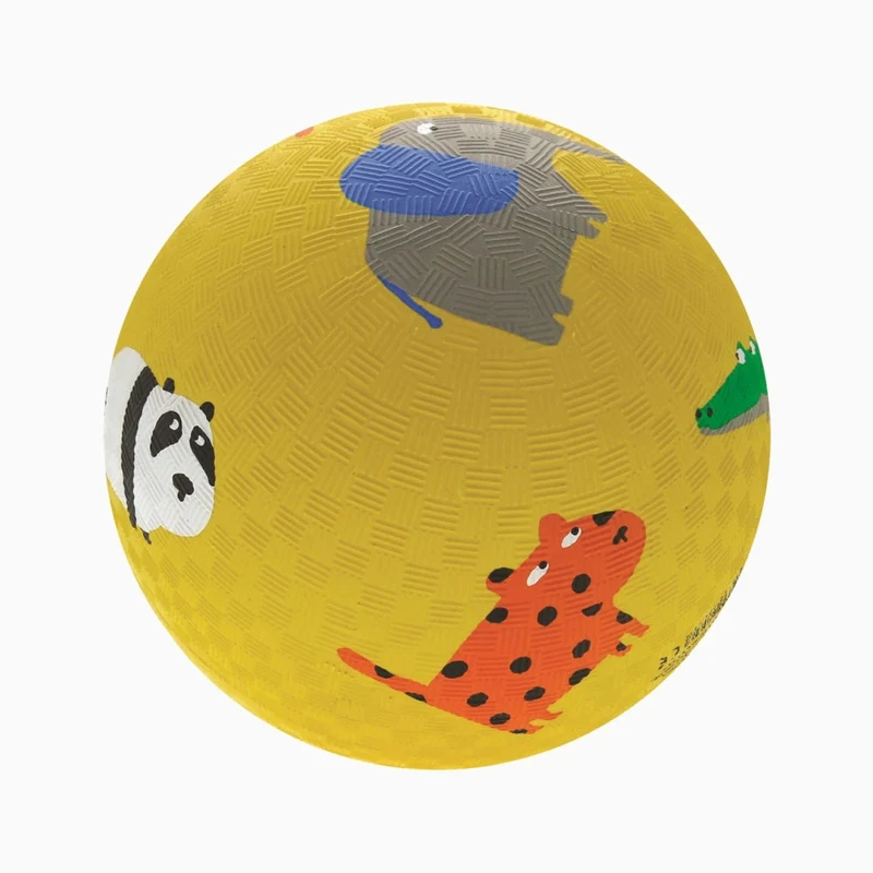 Spielball MOTIVE groß aus Naturkautschuk für Kinder von Petit Jour