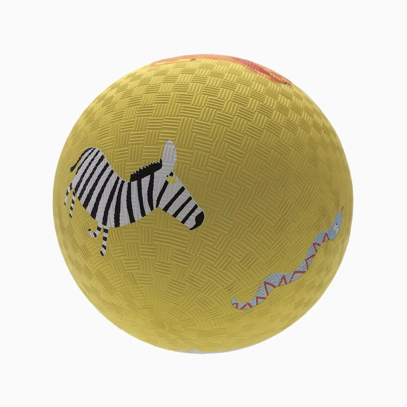 Spielball MOTIVE groß aus Naturkautschuk für Kinder von Petit Jour