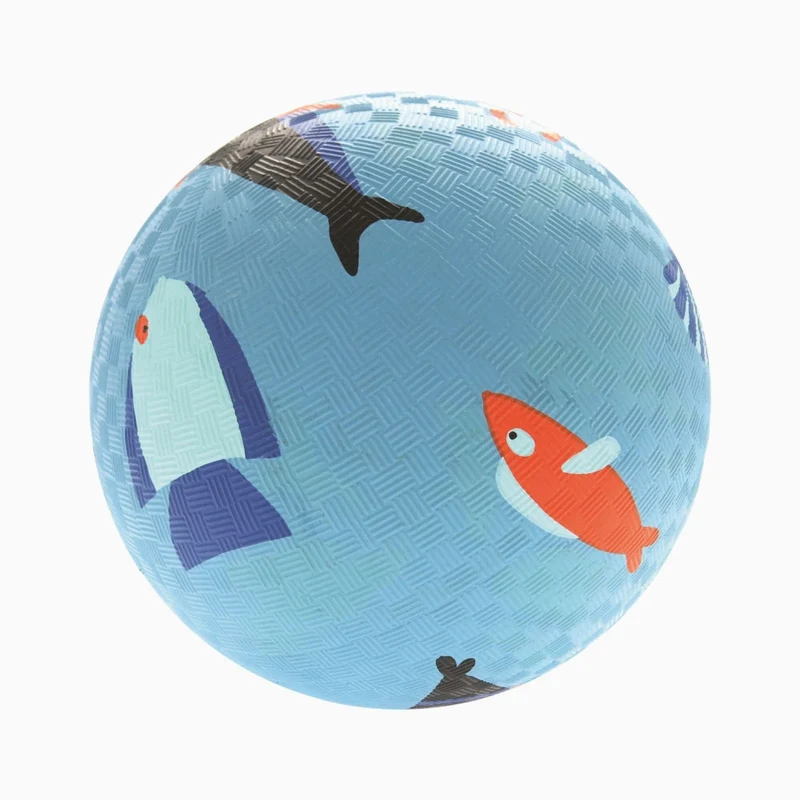 Spielball MOTIVE groß aus Naturkautschuk für Kinder von Petit Jour