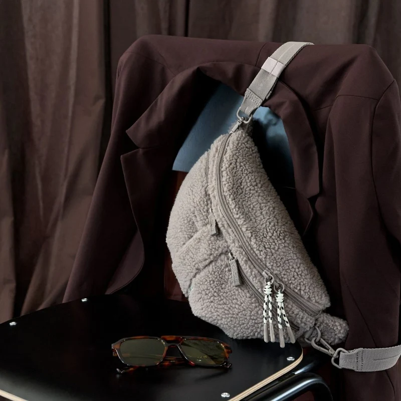 Leckerlibeutel Emma Teddy-Fleece Taupe
