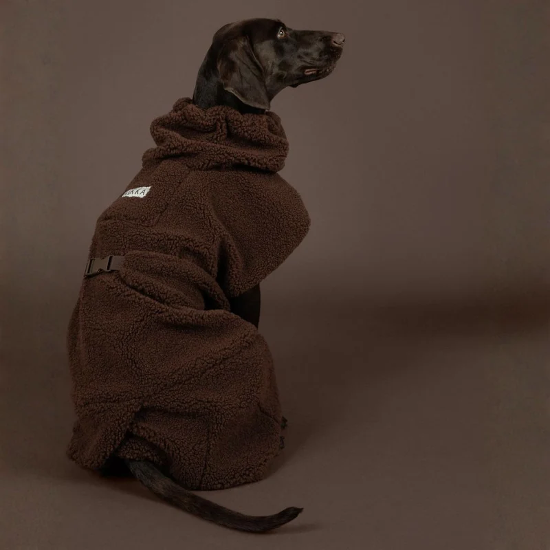Hundepullover Sherpa Chocolate