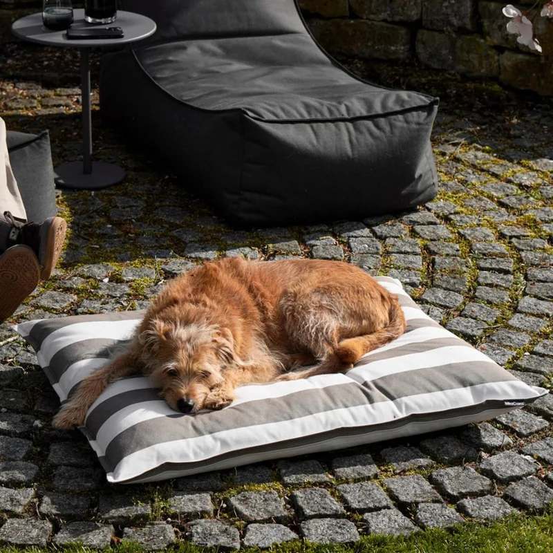 Giardino Hundekissen Off-White/Taupe