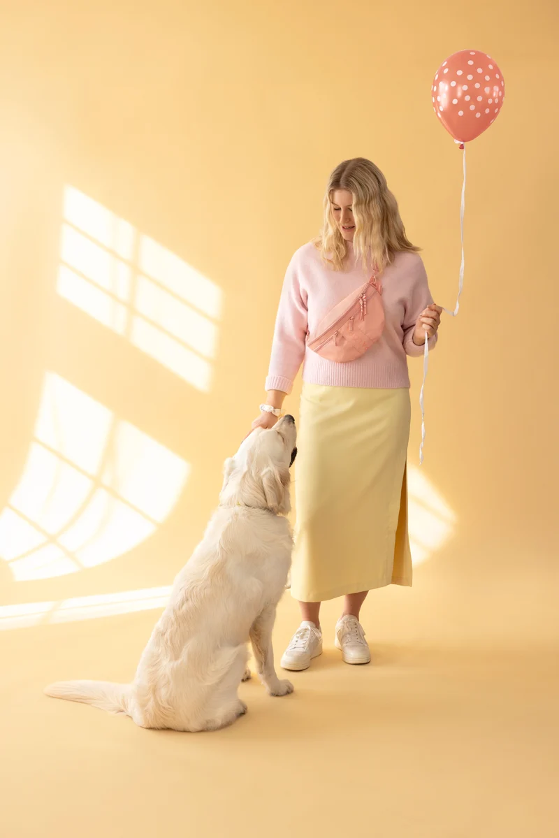 Hunde Leckerlibeutel Emma Peach