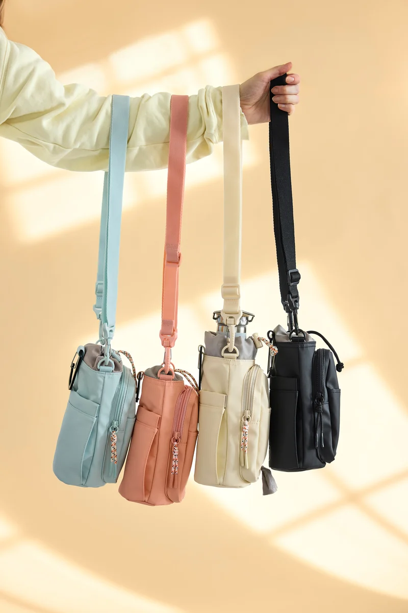 Flaschen- und Leckerlitasche Boudi Peach