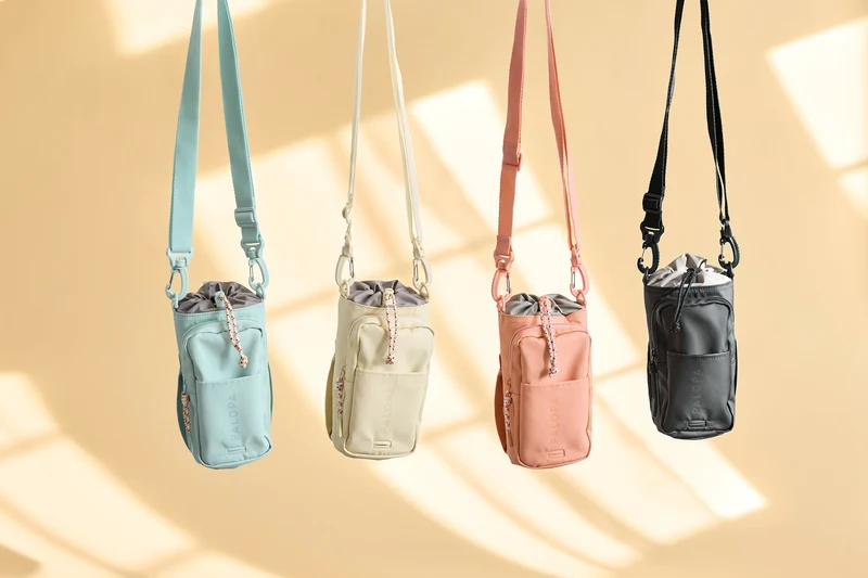 Flaschen- und Leckerlitasche Boudi Peach
