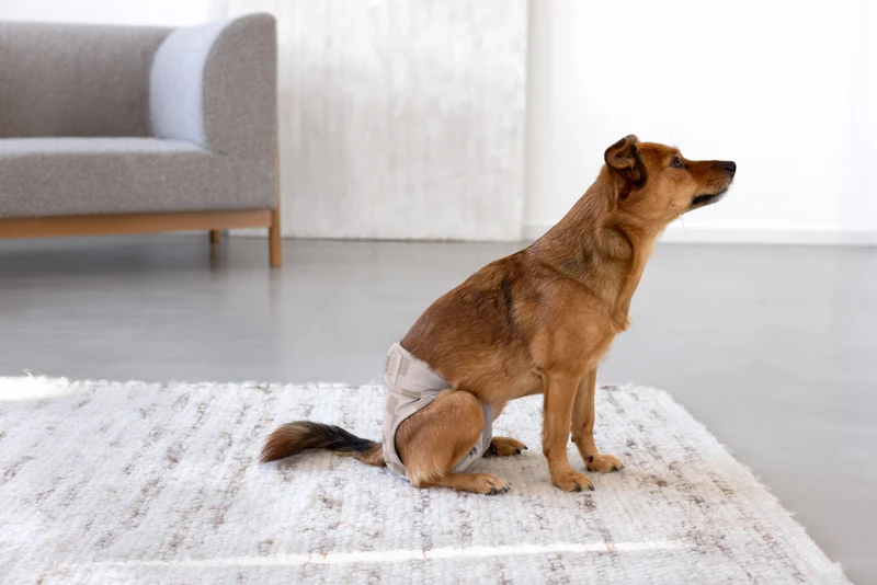 Läufigkeitshose & Hundewindel Glan Taupe