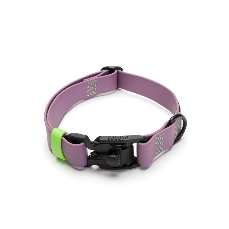 Hundehalsband BioThane Ipanema Lilac