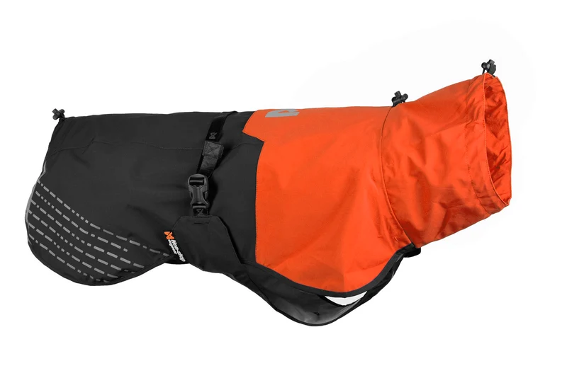 Fjord Raincoat Orange / Black