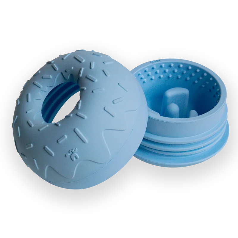 Yoomy Donut Beschäftigungsspielzeug Himmelblau