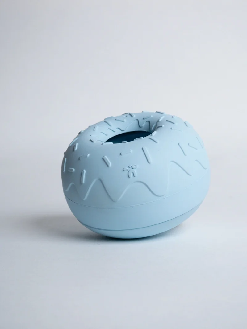 Yoomy Donut Beschäftigungsspielzeug Himmelblau