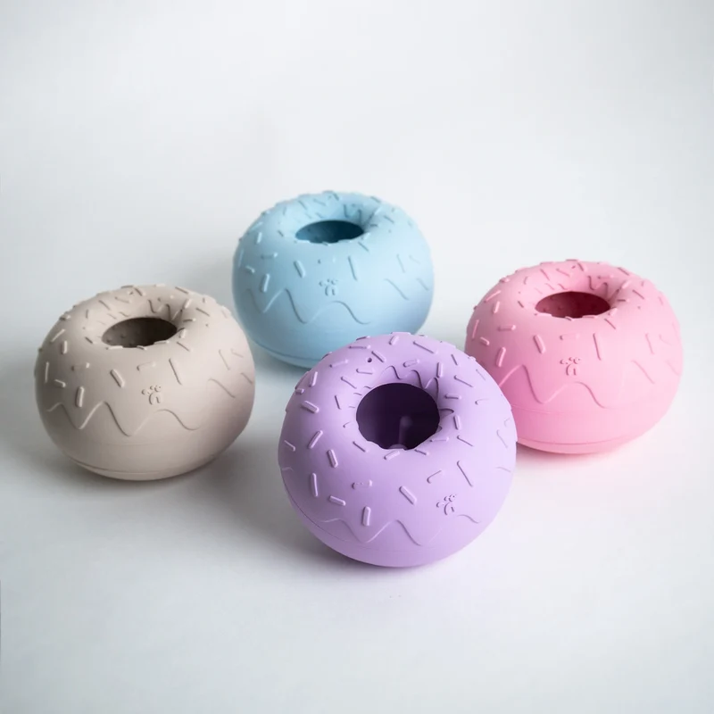 Yoomy Donut Beschäftigungsspielzeug Himmelblau