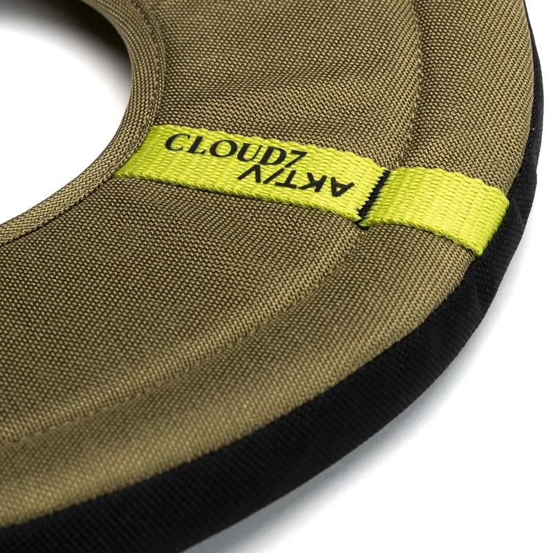 Hundespielzeug Frisbee AKTIV Khaki