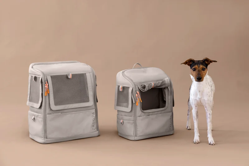 Hundetragerucksack Kari Taupe