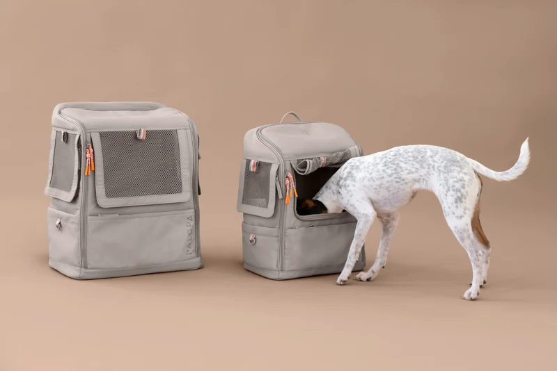 Hundetragerucksack Kari Taupe