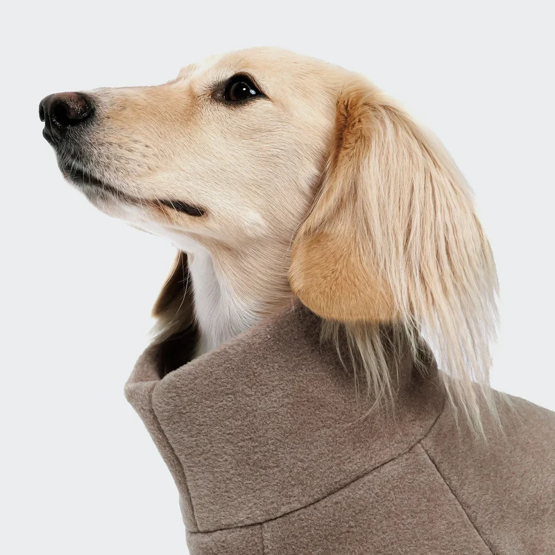 Hundepullover DACKEL Fleece Cornwall Toffee