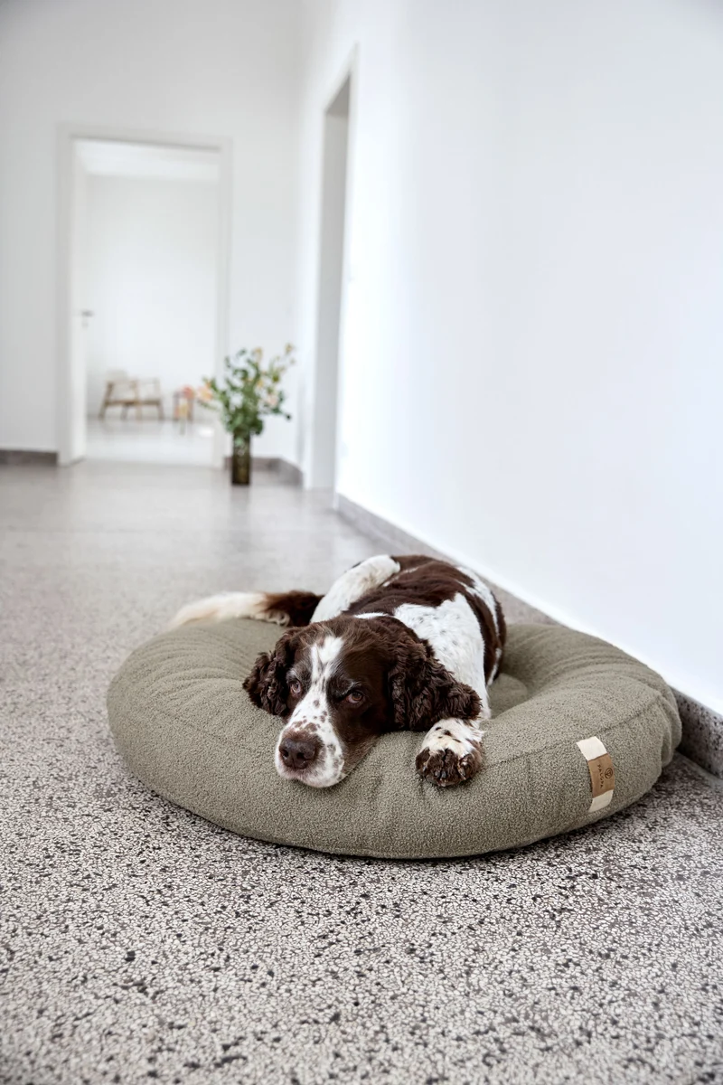 Hundebett Donut Fippa Taupe