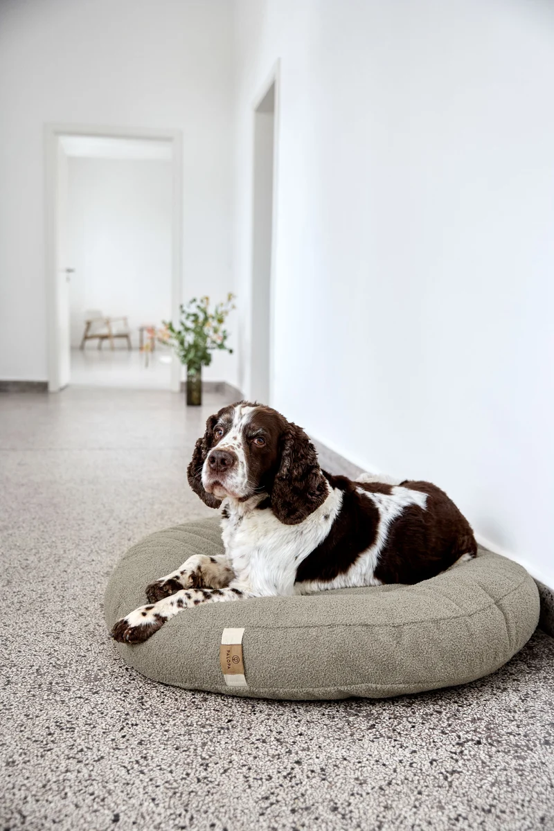 Hundebett Donut Fippa Taupe
