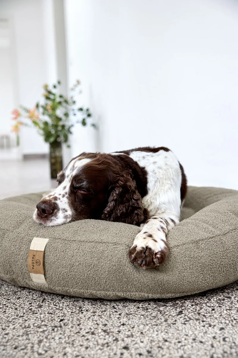 Hundebett Donut Fippa Taupe