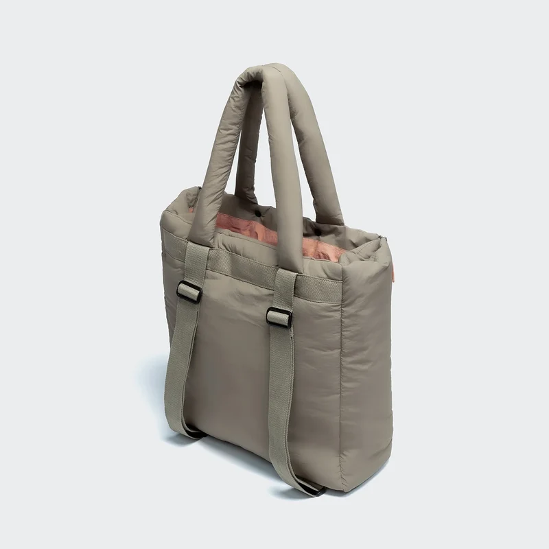 Hundereisebett & Tote Bag AKTIV Puffer Khaki / Peach
