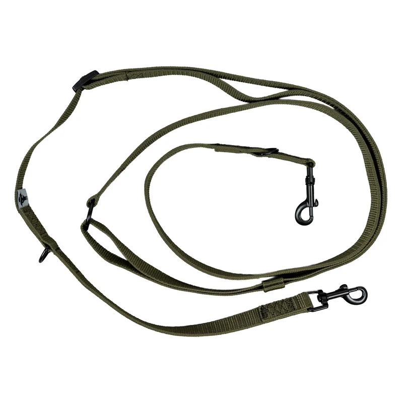 Crossbody Hundeleine Dark Olive