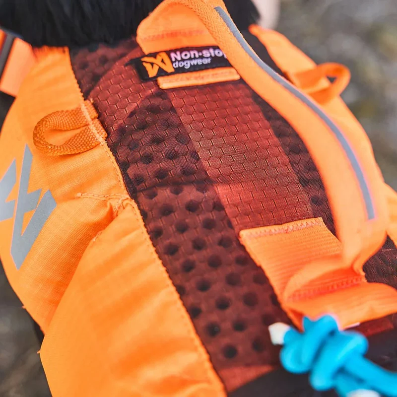 Hundeschwimmweste Protector Life Jacket Black/Orange