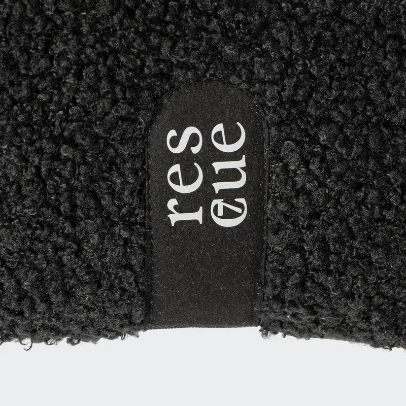 RESC7UE Hundekissen Plush Black