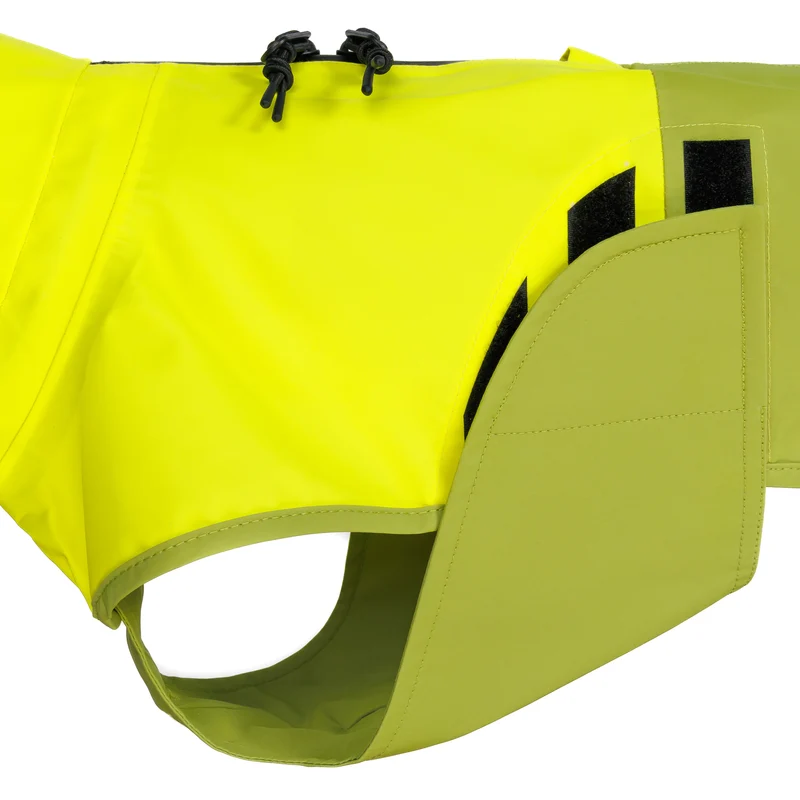Hunderegenmantel DACKEL Aktiv Neon Green/Light Olive