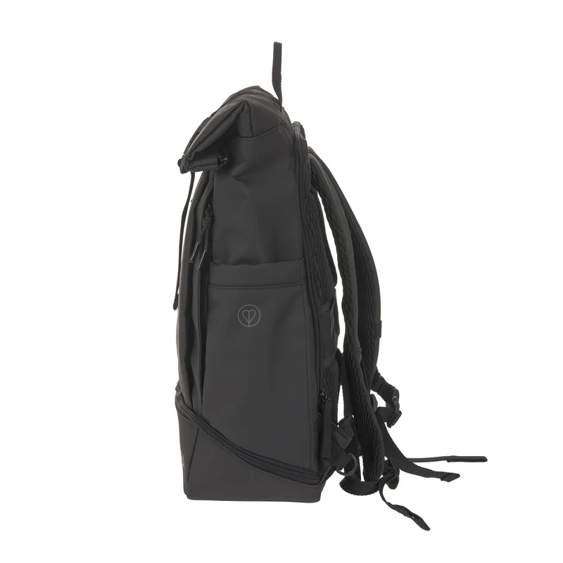 Rucksack Rolltop Yoska Schwarz