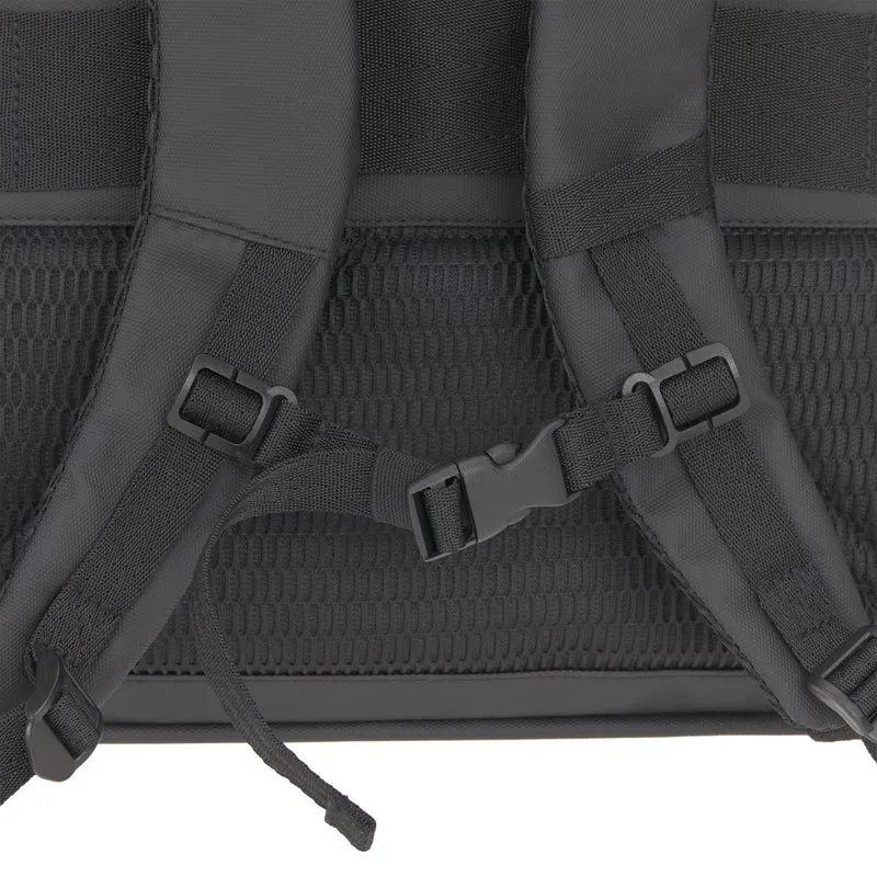 Rucksack Rolltop Yoska Schwarz