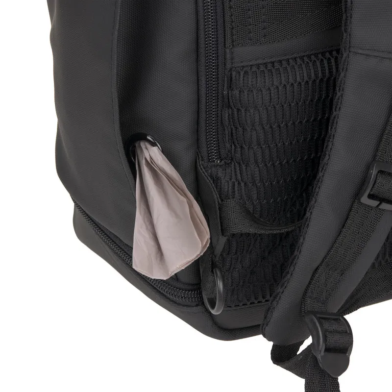 Rucksack Rolltop Yoska Schwarz