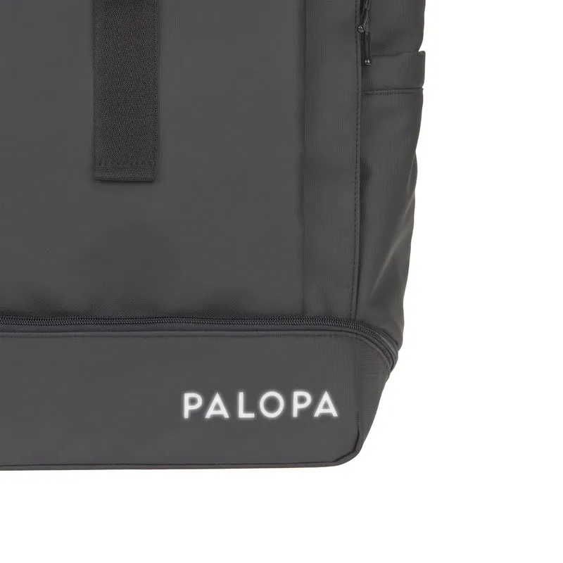 Rucksack Rolltop Yoska Schwarz