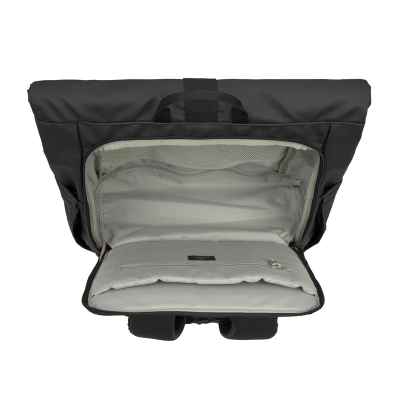Rucksack Rolltop Yoska Schwarz