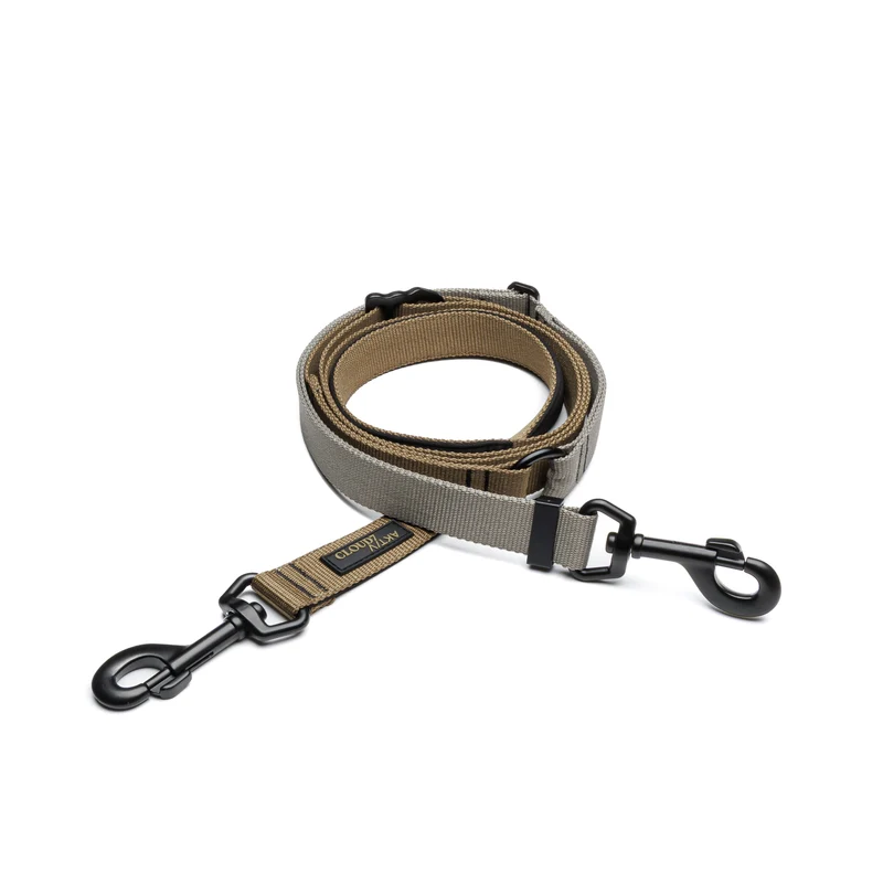 L-1 Freihandleine AKTIV Khaki / Grey