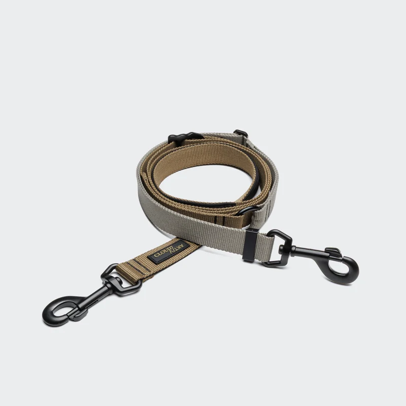 L-1 Freihandleine AKTIV Khaki / Grey