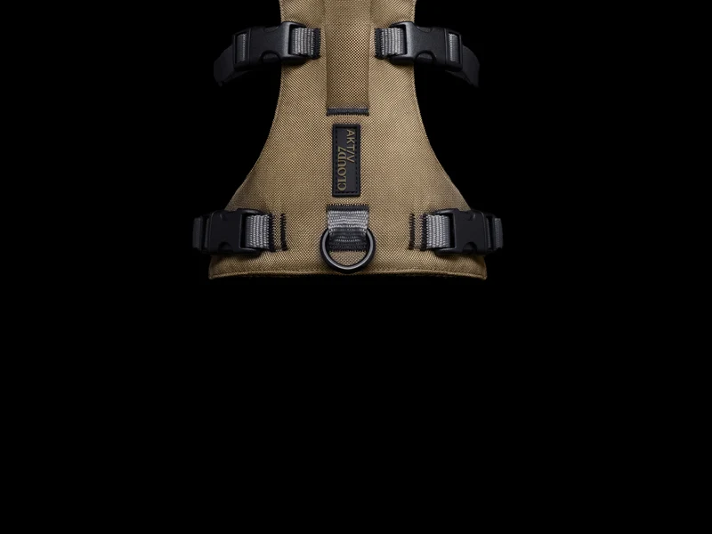 Y Sicherheitsgeschirr AKTIV Khaki / Grey