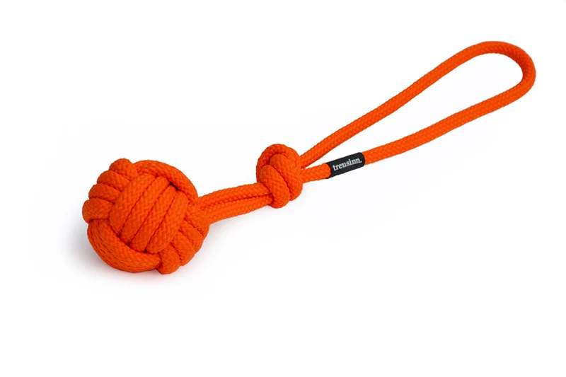 Eco Tau-Spielzeug Bolly Orange - Schwimmfähig