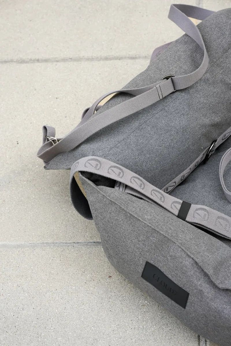 Hundeautositz Getaway Light Graphite tragbar