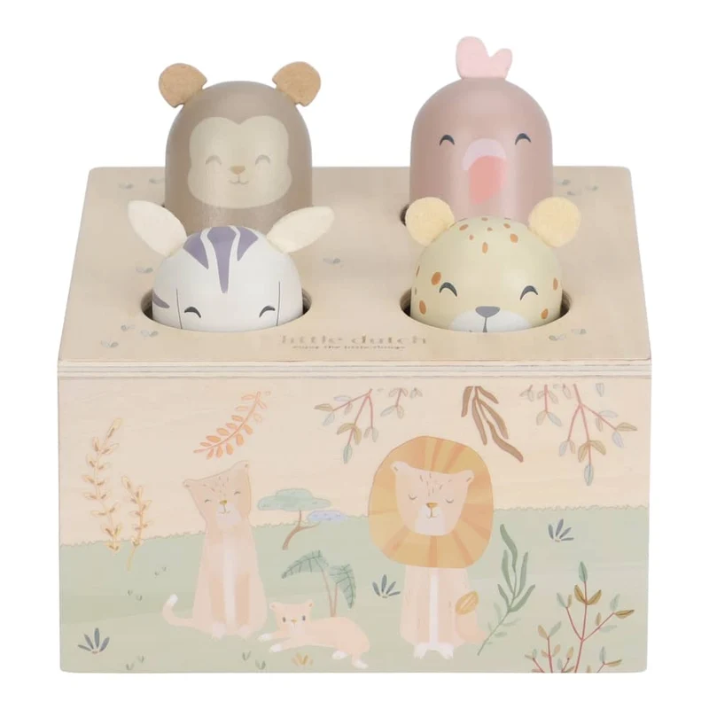 Pop-Up-Spielzeug - Safari Friends