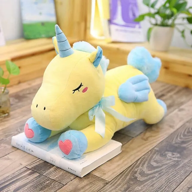 Plüschtier Einhorn – Kuscheltier - Stofftier bunt