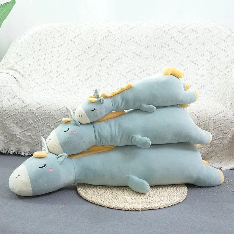 Plüschtier Einhorn – Kuscheltier - Stofftier Gewichtsfüllung