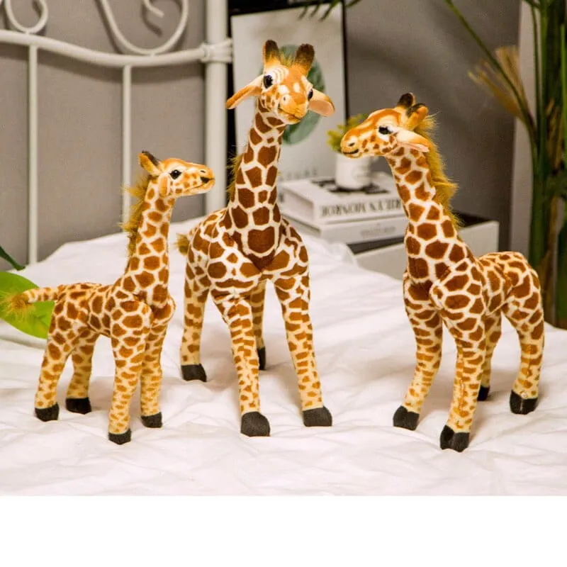 Plüschtier Giraffe – Kuscheltier - Stofftier realistisch