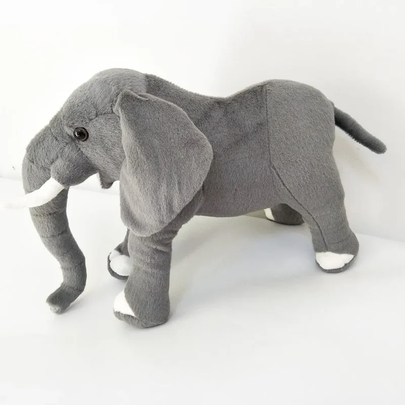 Plüschtier Grauer Elefant – Kuscheltier - Stofftier