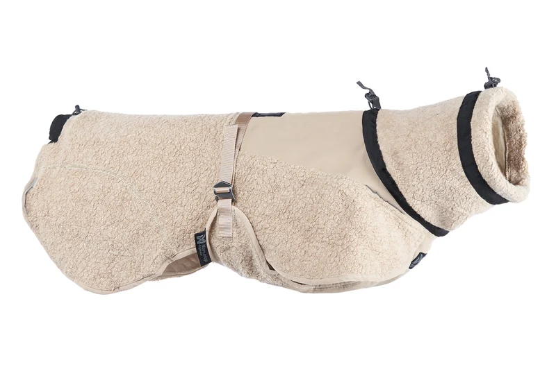 Wool Dog Jacket Sand
